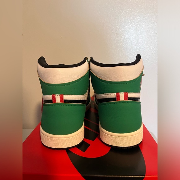 Air Jordan 1 Lucky Green (DB4612-300) 10.5(w)/9 mens BRAND NEW - Picture 6 of 10